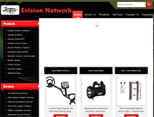 Tablet Screenshot of evision-network.com